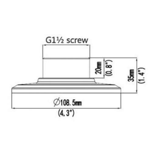 Стойки и кожуси за камери > Uniview TR-UF45-D-IN (снимка 2)