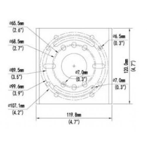 Стойки и кожуси за камери > Uniview TR-UP06-IN (снимка 3)