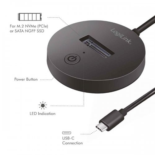 Кутия за диск LogiLink QP0032 (снимка 2)