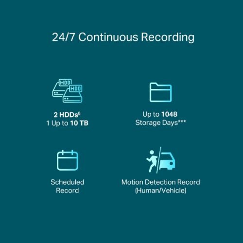 Мрежов видео рекордер TP-Link IGI NVR2016H-16P (снимка 2)