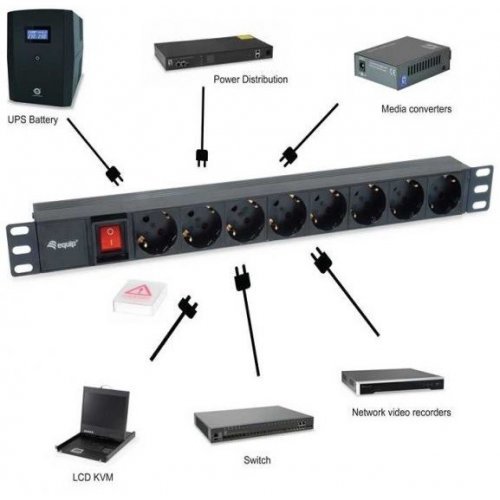 Разклонител Equip 333283/232288 (снимка 2)