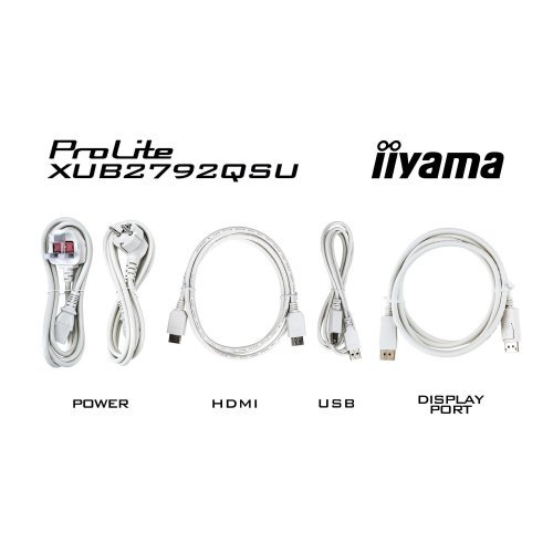 Монитор iiyama XUB2792QSU-W6 (снимка 12)