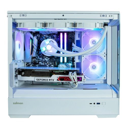 Компютърна кутия Zalman P30 White ZM-P30-WHITE (снимка 2)