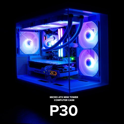 Компютърна кутия Zalman P30 White ZM-P30-WHITE (снимка 19)