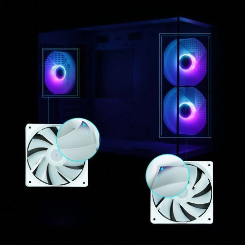 Компютърна кутия Zalman P30 White ZM-P30-WHITE (снимка 27)