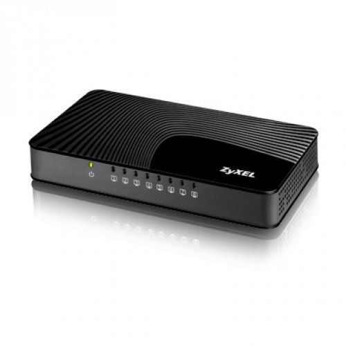 Zyxel GS-108S v2, 8-Port Desktop Gigabit Ethernet Media Switch