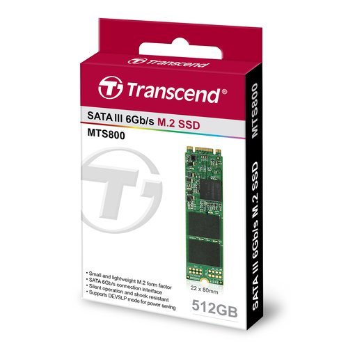 SSD (Solid State Drive) > Transcend MTS800 TS512GMTS800 (снимка 2)