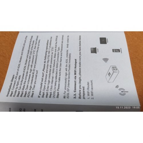 Портативен рутер ZTE ZT-PW50 (снимка 14)