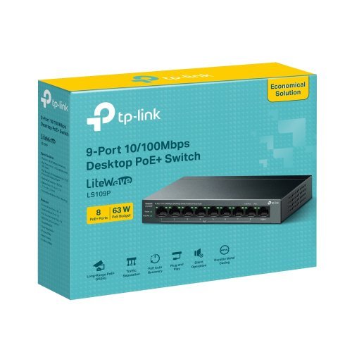 Суич TP-Link LS109P (снимка 3)