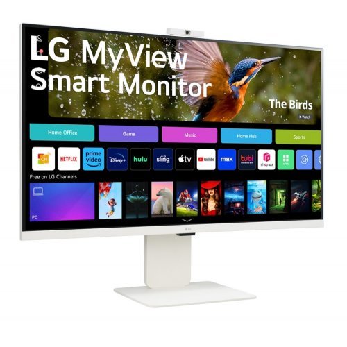 Монитор LG 32SR85U-W (снимка 3)