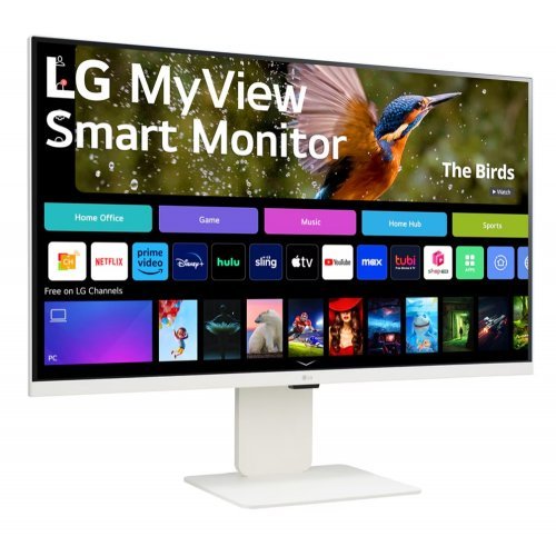Монитор LG 32SR85U-W (снимка 4)