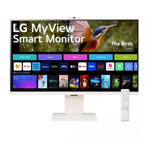 Монитор LG 32SR85U-W (снимка 8)