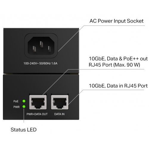 PoE сплитер TP-Link POE380S (снимка 4)