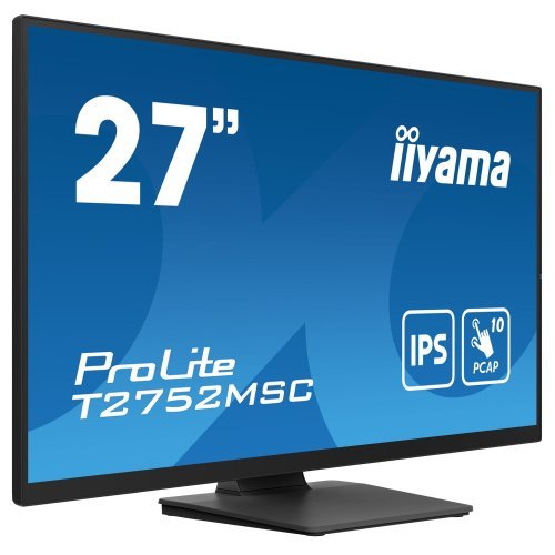 Монитор iiyama T2752MSC-B1 (снимка 2)