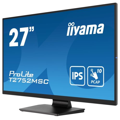 Монитор iiyama T2752MSC-B1 (снимка 3)