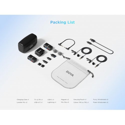 Микрофон BOYA BOYAMIC (снимка 6)