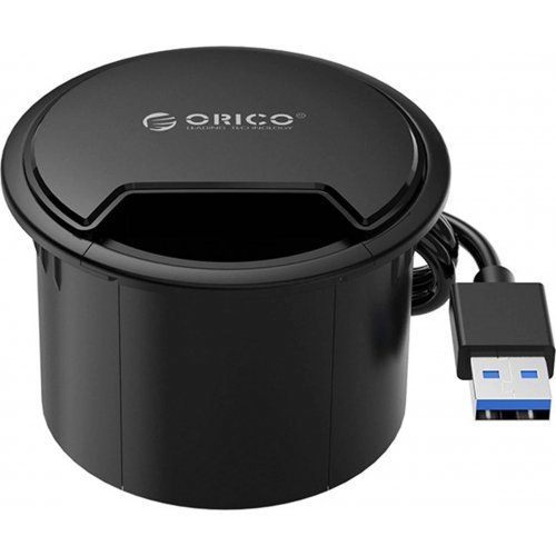 USB хъб Orico DESK-2U1C-V1-BK-BP (снимка 5)