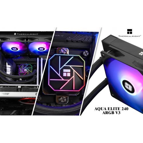 Охлаждане Thermalright AQUA-ELITE-240-BK-ARGB-V3 (снимка 13)