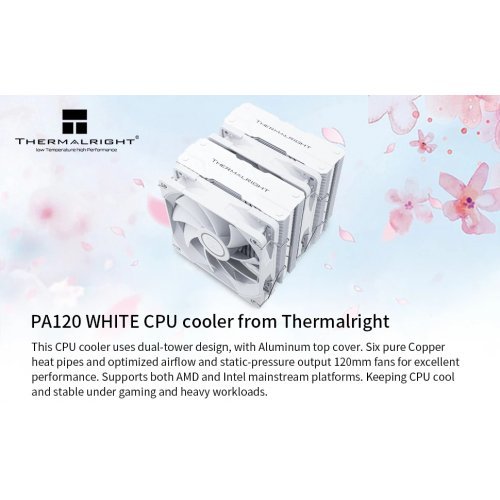 Охлаждане Thermalright PEERLESS-ASSASSIN-120-WH (снимка 15)