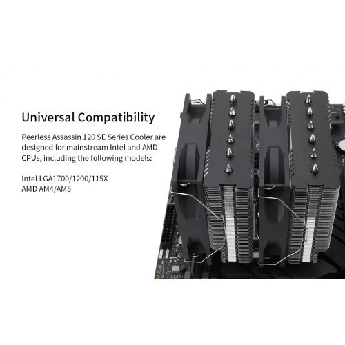 Охлаждане Thermalright PEERLESS-ASSASSIN-120-ARGB (снимка 15)