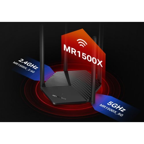 Безжичен рутер Mercusys MR1500X (снимка 4)