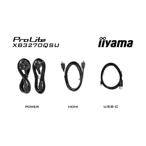 Монитор iiyama XB3270QSU-B1 (снимка 13)