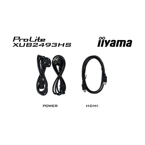 Монитор iiyama XUB2493HS-B6 (снимка 8)