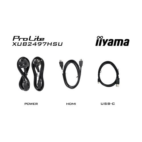 Монитор iiyama XUB2497HSN-B1 (снимка 12)