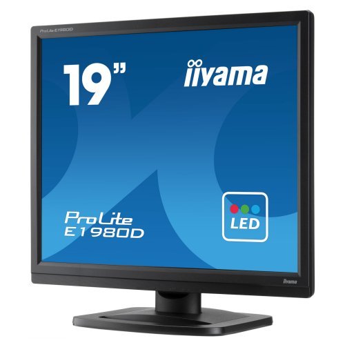 Монитор iiyama E1980D-B1 (снимка 2)