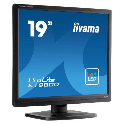Монитор iiyama E1980D-B1 (снимка 3)