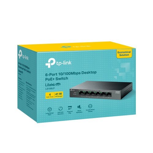 Суич TP-Link LS106LP (снимка 8)