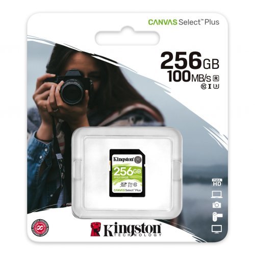 Флаш карта Kingston Canvas Select Plus SDS2/256GB (снимка 1)