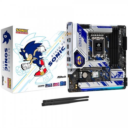 Дънна платка ASRock B760M PG SONIC WIFI (снимка 1)