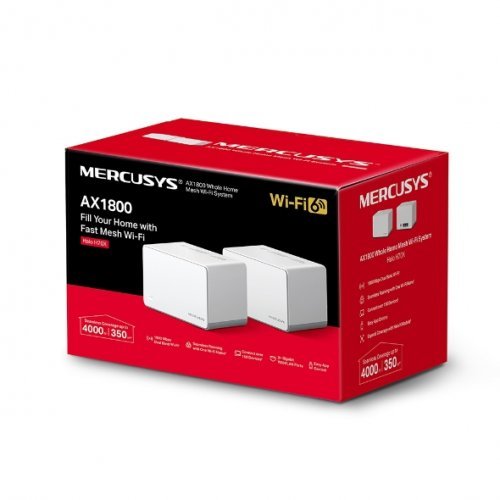 Безжичен рутер Mercusys Halo H70X(2-pack) (снимка 7)