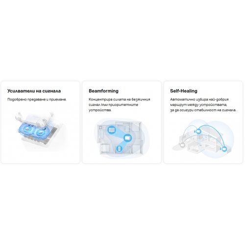 Безжичен рутер Mercusys Halo H70X(2-pack) (снимка 11)