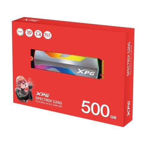 SSD (Solid State Drive) > Adata ASPECTRIXS20G-500G-C (снимка 1)