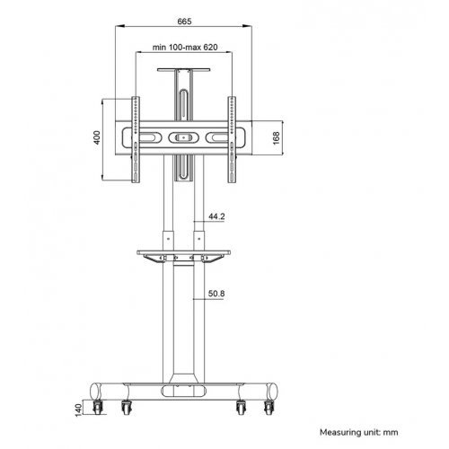 Стойки и стендове > NEOMOUNTS BY NEWSTAR NM-M1700BLACK (снимка 5)