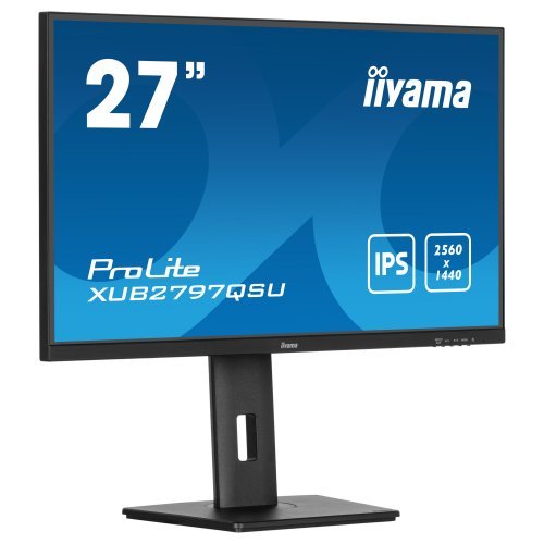 Монитор iiyama XUB2797QSU-B1 (снимка 2)