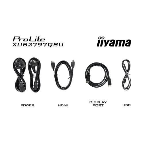 Монитор iiyama XUB2797QSU-B1 (снимка 11)