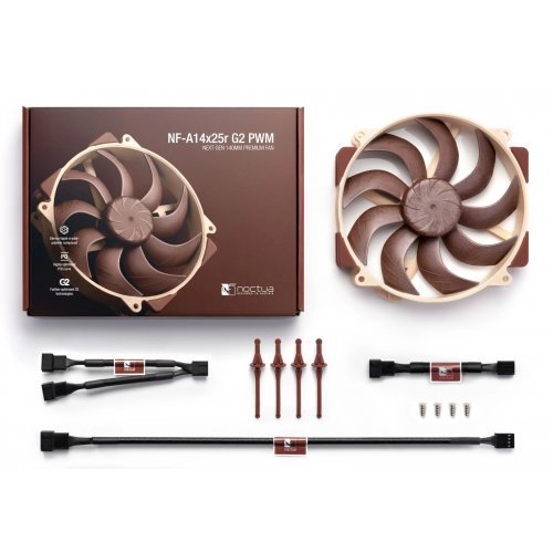 Охлаждане Noctua NF-A14x25r-G2-PWM (снимка 4)