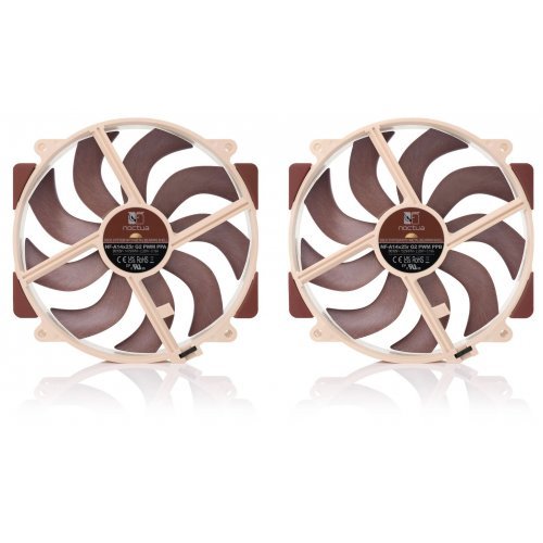 Охлаждане Noctua NF-A14x25r-G2-PWM-Sx2-PP (снимка 3)