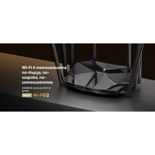 Безжичен рутер Mercusys MR90X (снимка 8)