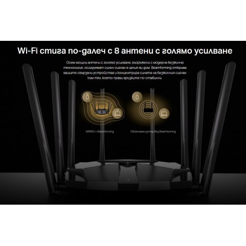 Безжичен рутер Mercusys MR90X (снимка 12)