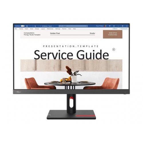 Монитор Lenovo ThinkVision 63DEKAT3EU (снимка 1)