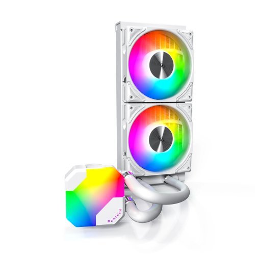 Охлаждане MONTECHPC MONTECH-HYPER-FLOW-ARGB-240-WH (снимка 6)