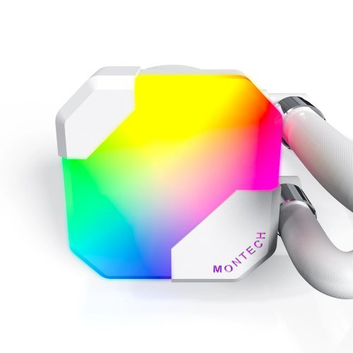 Охлаждане MONTECHPC MONTECH-HYPER-FLOW-ARGB-240-WH (снимка 9)