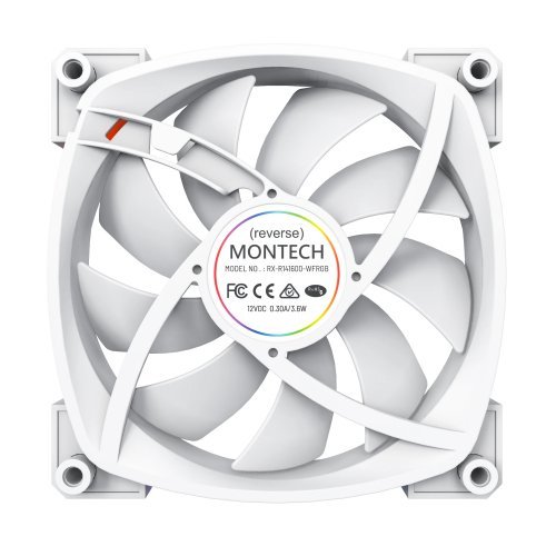 Охлаждане MONTECHPC MONTECH-RX140-PWM-WH (снимка 10)
