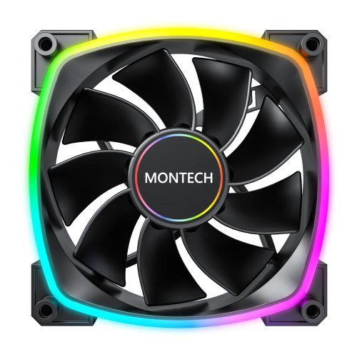 Охлаждане MONTECHPC MONTECH-RX140-PWM-BK (снимка 8)