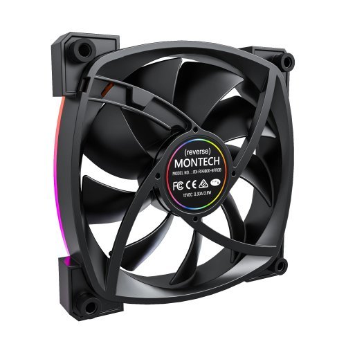 Охлаждане MONTECHPC MONTECH-RX140-PWM-BK (снимка 9)