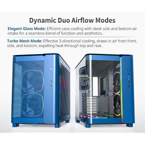 Компютърна кутия MONTECHPC MONTECH-KING-95-PRO-PB (снимка 5)